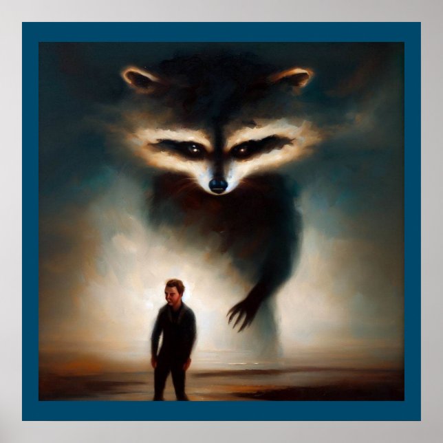 Affiche Spirit Animal Raccoon 1 (Devant)