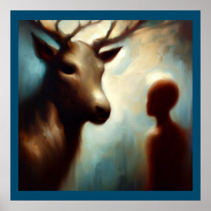 Affiche Spirit Animal Reindeer 2