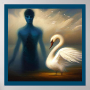 Affiche Spirit Animal Swan 2