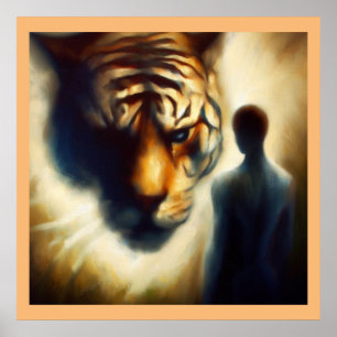 Affiche Spirit Animal Tiger 1