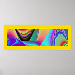 Affiche Spirit of Summer Breeze Abstrait 3D Rainbowart