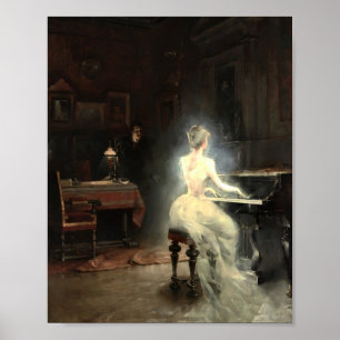 Affiche Spirit par George Roux 1885