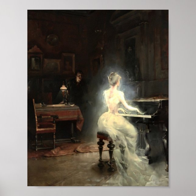 Affiche Spirit par George Roux 1885 (Devant)