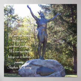 Affiche Spirituel Amérindien