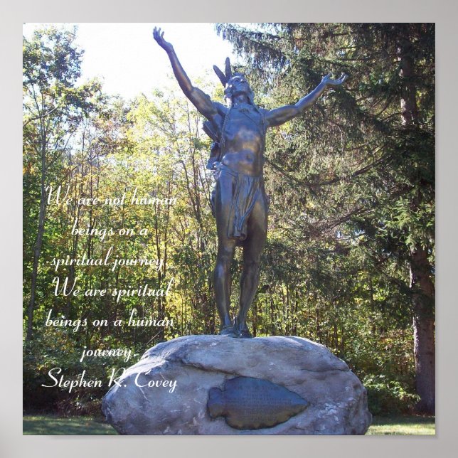 Affiche Spirituel Amérindien (Devant)