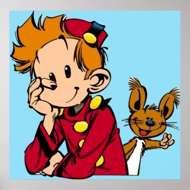 Affiche Spirou et Spip (Devant)