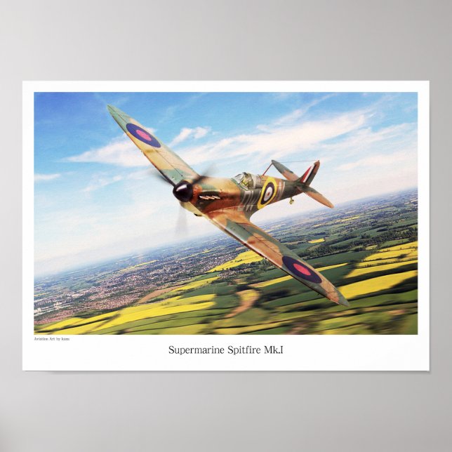 Affiche Spitfire (Devant)