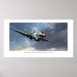 Affiche Spitfire FR.XVIII