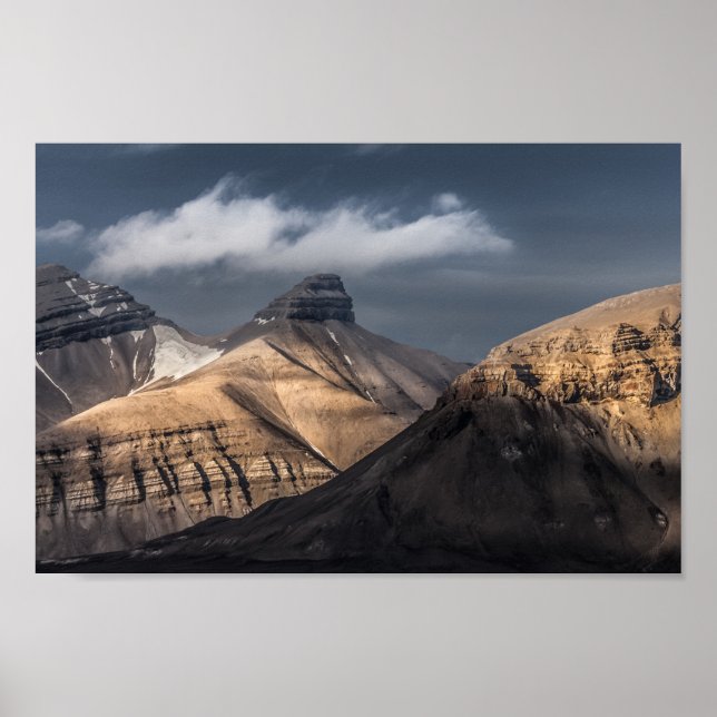 Affiche Spitsbergen Svalbard (Devant)