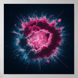 Affiche Splash couleur