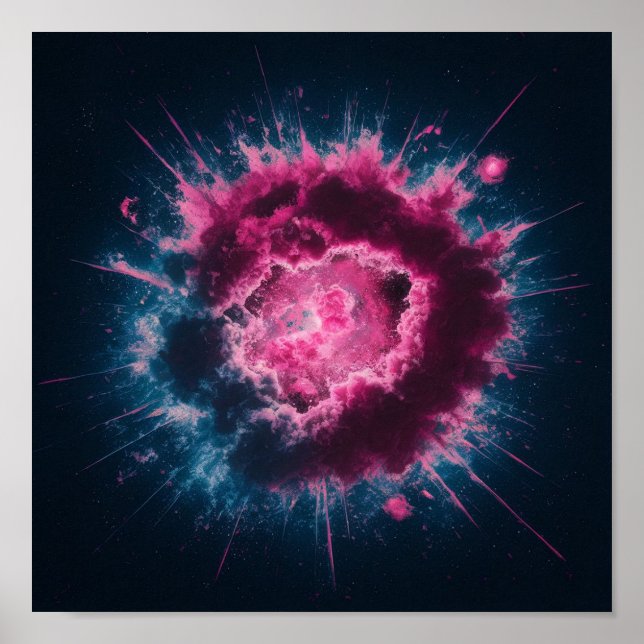 Affiche Splash couleur (Devant)