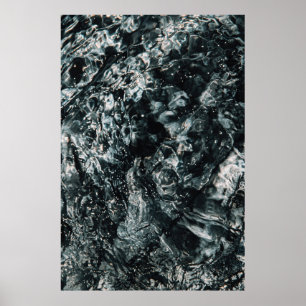 Affiche Splash d'eau sur le plan d'eau