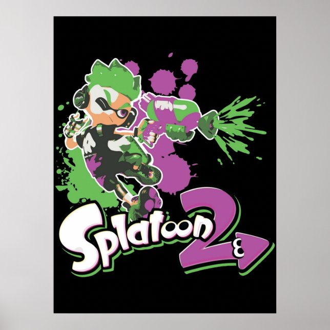 Affiche Splatoon 2 Enkling Boy (Devant)