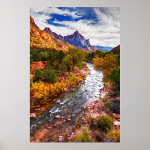 Affiche Splendeur d'automne de Zion