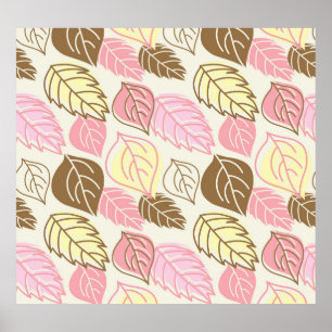 Affiche Splendor d'automne : Motif sans feuille