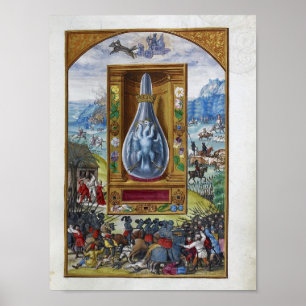 Affiche Splendor Solis, un traité alchimique allemand