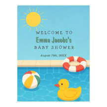 Splish Splash c'est un Baby shower Baby Bash Bienv