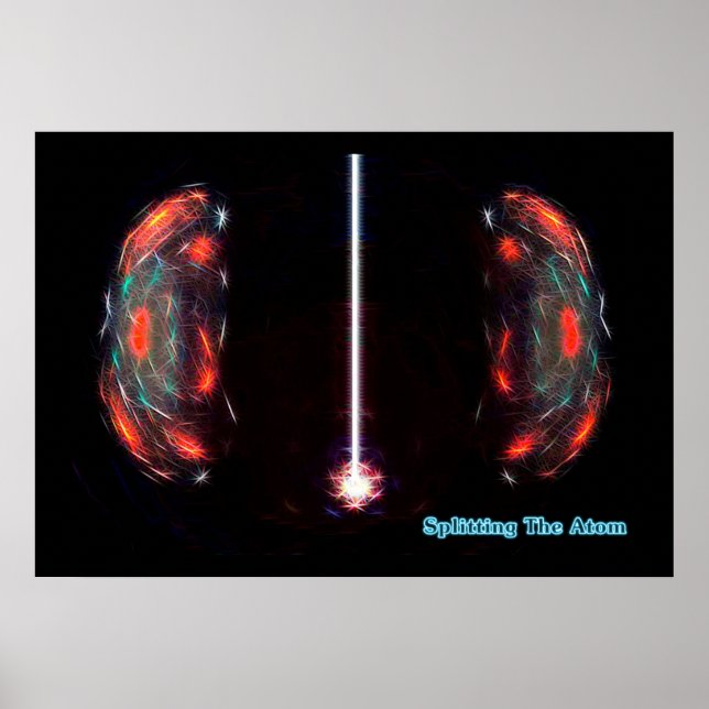 Affiche Splitting The Atom (Devant)