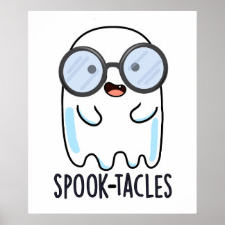 Affiche Spook-tacles Blague drôle de fantôme