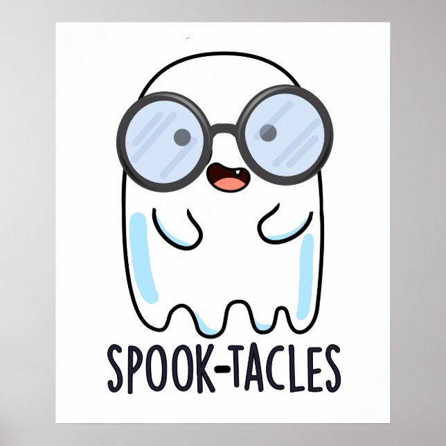 Affiche Spook-tacles Blague drôle de fantôme  (Devant)