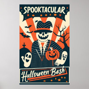 Affiche Spooktacular Halloween Bash