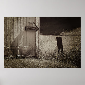 Affiche Spooky Graveyard