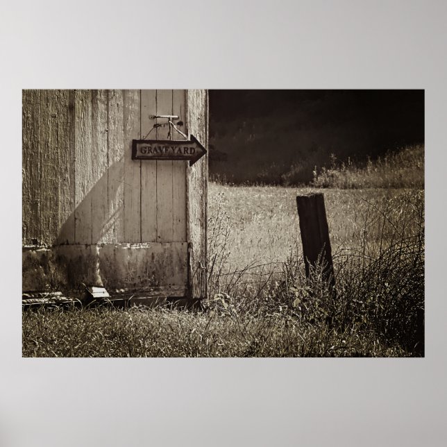 Affiche Spooky Graveyard (Devant)