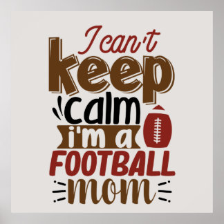 Affiche sport de football