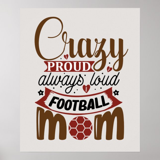 Affiche sport de football (Devant)