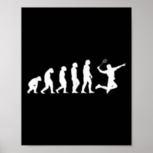 Affiche Sport Evolution Badminton