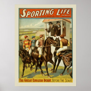Affiche Sporting Life Theatre Ad
