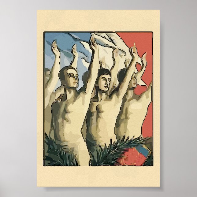 Affiche Sports, Armoiries (Devant)