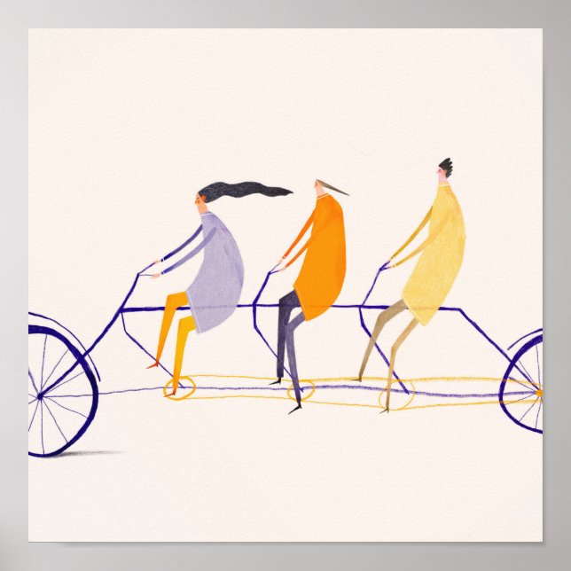 Affiche Sports de groupe (Devant)