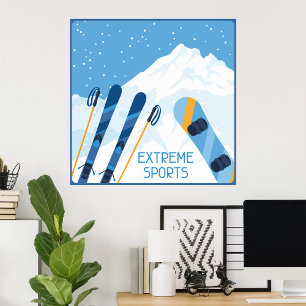 Affiche Sports d'hiver extrêmes