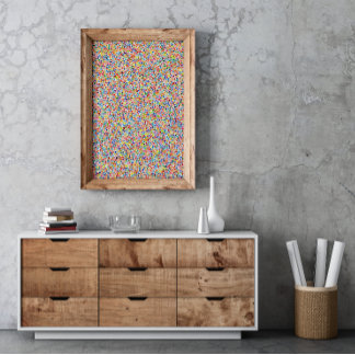Affiche Spot Dot Spécifications Couleur Art Artiste Impres