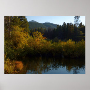 Affiche Sprague Lake en automne