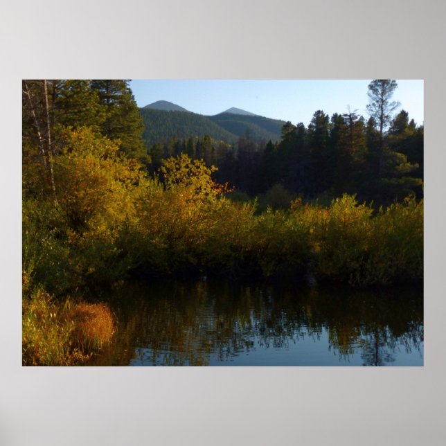 Affiche Sprague Lake en automne (Devant)