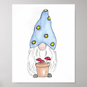 Affiche Spring Garden Gnome