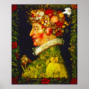 Affiche Spring - Giuseppe Arcimboldo