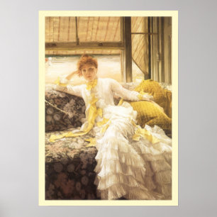 Affiche Spring (Seaside) by James Tissot, Vintage Portrait