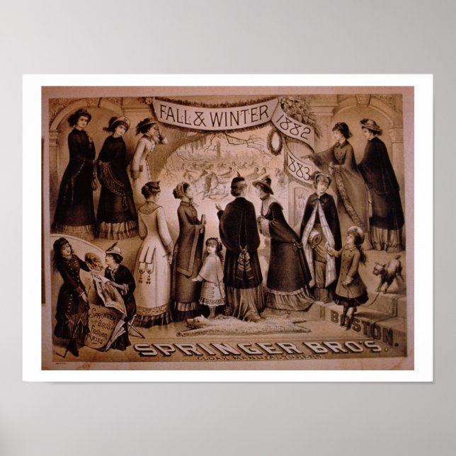 Affiche Springer Brothers, Boston, Fall and Winter Collec (Devant)