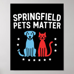 Affiche Springfield Animaux - Montrez Votre Amour Pour Ani