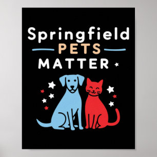 Affiche Springfield Animaux - Montrez Votre Amour Pour Ani