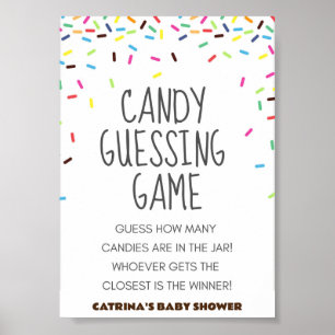Affiche Sprinkings Baby shower Party Signal
