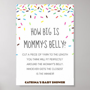 Affiche Sprinkings Baby shower Party Signal