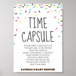 Affiche Sprinkings Baby shower Party Signal