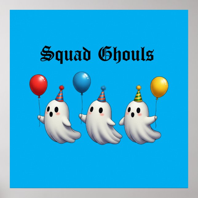 Affiche Squad Ghouls Tee (Devant)