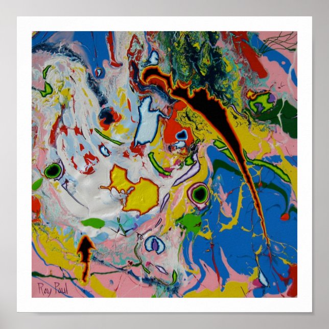 Affiche Squale rose (Devant)