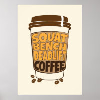 Squat Bench Deadlift and Coffee