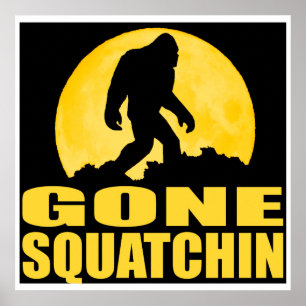Affiche SQUATCHIN DISPONIBLE *Special* BARK À L'édition LU